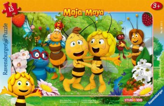 Kinderpuzzle 15 Teile - Biene Majas Welt