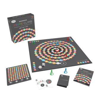 ThinkFun - 76429 - Prime Climb - Das farbenfrohe Mathespiel für Jungen und Mädchen ab 10 Jahren, auc