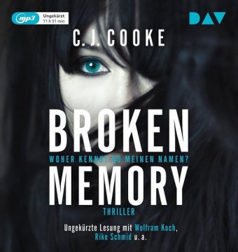 Broken Memory, 1 Audio-CD, 1 MP3
