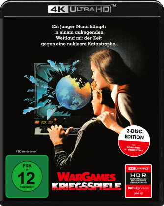 WarGames - Kriegsspiele, 1 4K UHD-Blu-ray + 1 Blu-ray