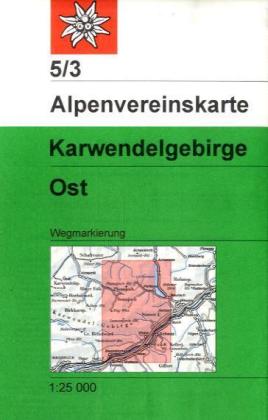 Karwendelgebirge - Östliches Blatt