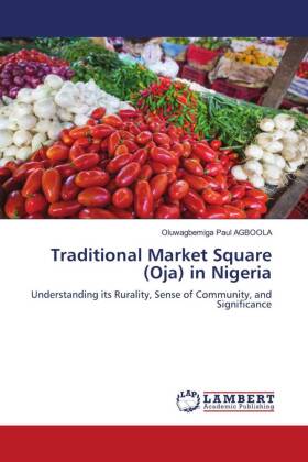 Traditional Market Square (Oja) in Nigeria