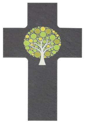 Schieferkreuz - Lebensbaum