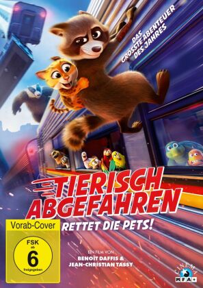 Tierisch abgefahren - Rettet die Pets!, 1 DVD