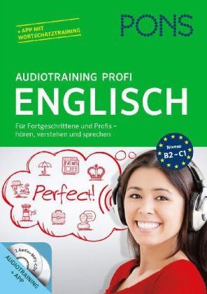 PONS Audiotraining Profi Englisch, 2 Audio-CDs