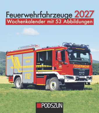 Feuerwehrfahrzeuge 2027 Wochenkalender