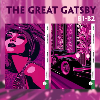 The Great Gatsby- B1-B2 - 2 Teile (+ Audio-Online), m. 2 Audio, m. 2 Audio, 2 Teile