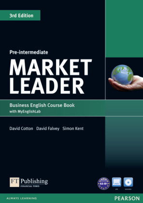 Market Leader 3rd Edition Pre-Intermediate Coursebook with DVD-ROM and MyEnglishLab Student online a