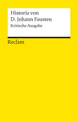 Historia von D. Johann Fausten. Kritische Ausgabe