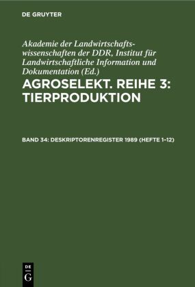 Deskriptorenregister 1989 (Hefte 1-12)