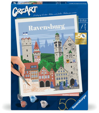 CreArt Citys - Farbenfrohes Ravensburg