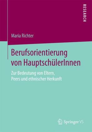 Berufsorientierung von HauptschülerInnen