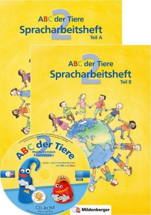 ABC der Tiere 2 - Spracharbeitsheft, Teil A und B, m. 1 Beilage. Tl.A/B
