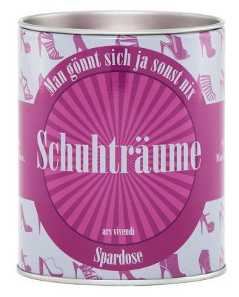 Spardose "Schuhträume"