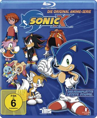 Sonic X 2 - Alle 26 Folgen, die komplette letzte Staffel, 1 Blu-ray