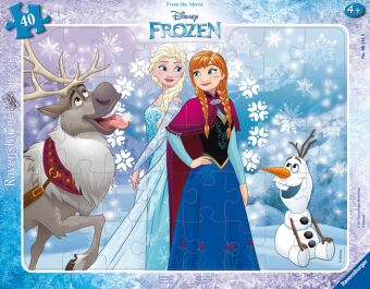Kinderpuzzle 40 Teile - Disney Die Eiskönigin - Anna und Elsa