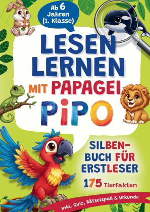 Lesen lernen mit Papagei Pipo