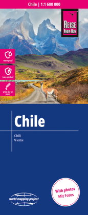Reise Know-How Landkarte Chile (1:1.600.000)