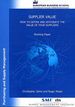 Supplier Value.