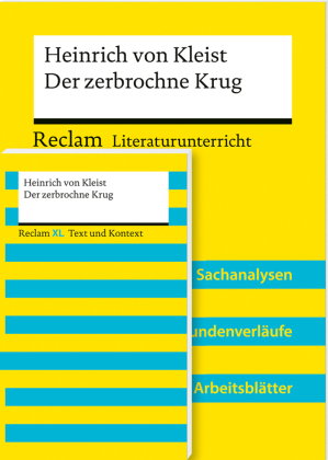 Paket für Lehrkräfte »Heinrich von Kleist: Der zerbrochne Krug« (Textausgabe und Lehrerband). 2 Bänd