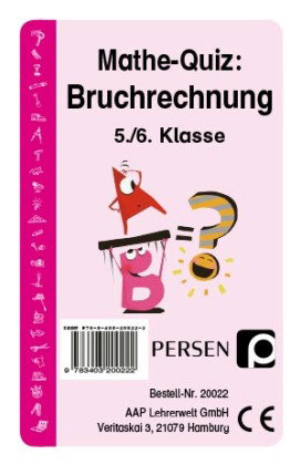 Mathe-Quiz: Bruchrechnung (Kartenspiel)