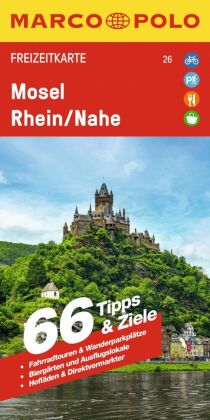 MARCO POLO Freizeitkarte 26 Mosel, Rhein/Nahe 1:115.000