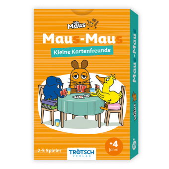 TRÖTSCH - Die Maus Mau-Mau KartenspielMau(s)-Mau(s) Kleine Kartenfreunde | Ab 4 Jahren