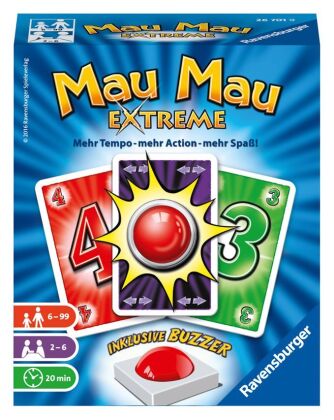 Mau Mau Extreme - Kartenspiel ab 6 Jahre