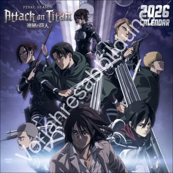 Attack on Titan Broschurkalender 2027