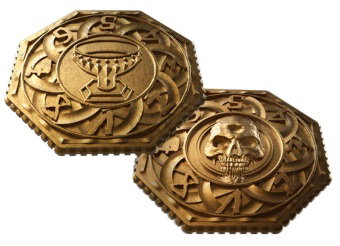 Tainted Grail Metal Dials/Coins (Spiel-Zubehör)