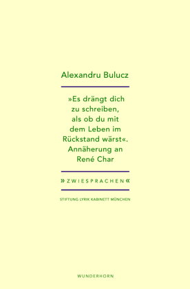 "Es drängt dich zu schreiben, als ob du mit dem Leben im Rückstand wärst"