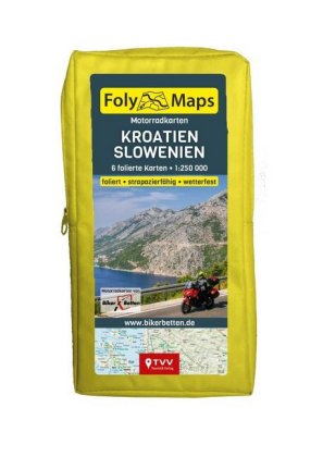 FolyMaps Motorradkarten Kroatien Slowenien