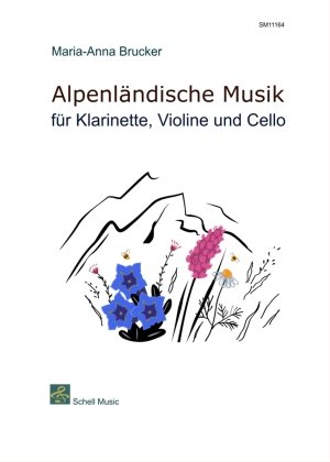 Alpenländische Musik für Klarinette, Violine und Cello, 3 Teile