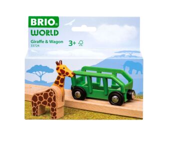 BRIO World - Giraffenwagen
