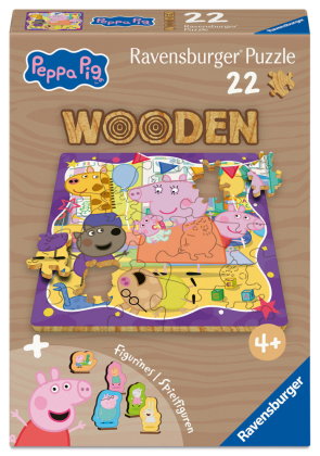 Kinderpuzzle 22 Teile - Peppa Wutz - Peppa Pig Freundschaftsparty