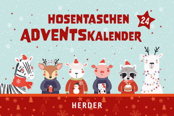 Hosentaschenadventskalender 2025 - mit Illustrationen
