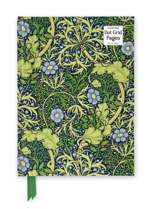 Premium Notizbuch DIN A5: William Morris, Meeresalgen Tapetendesign