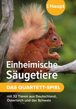 Einheimische Säugetiere - das Quartett-Spiel