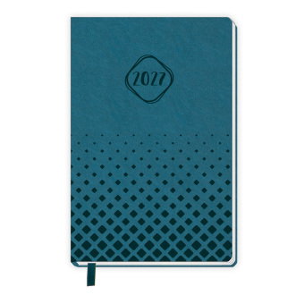 TRÖTSCH - Taschenkalender A7 Soft Touch Petrol 2027