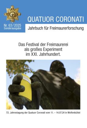 Quatuor Coronati Jahrbuch für Freimaurerforschung Nr. 63/2025