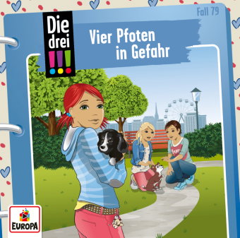 Die drei !!! - Vier Pfoten in Gefahr, 1 Audio-CD