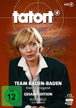 Tatort - Team Baden-Baden - Hanne Wiegand (1981-1988), 4 DVD