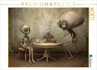 CALVENDO Puzzle Ein Motiv aus dem Kalender Surreale Alienwelt | 1000 Teile Lege-Größe 64x48cm Foto-P
