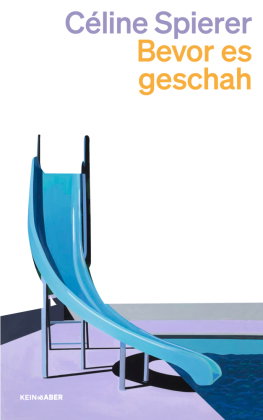 Bevor es geschah