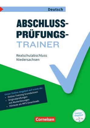 Abschlussprüfungstrainer Deutsch - Niedersachsen - 10. Schuljahr