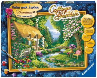 Ravensburger Malen nach Zahlen 28843 - Cottage Garden - ab 14 Jahren