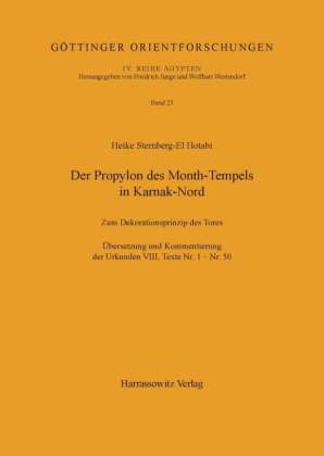 Der Propylon des Month-Tempels in Karnak-Nord