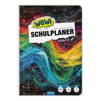 TRÖTSCH - Schulplaner WOW Waves 26/27