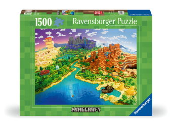 Erwachsenenpuzzle 1500 Teile - World of Minecraft