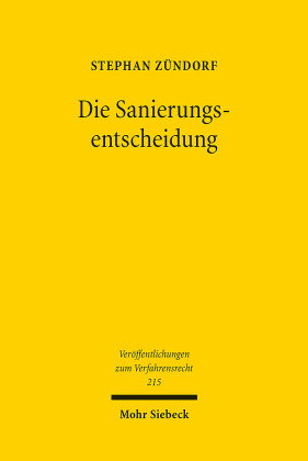 Die Sanierungsentscheidung